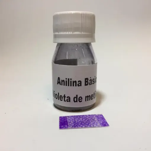 Imagen de Anilina Basica "LA CASA DEL ARTESANO" *10 grs. color Violeta de Metilo