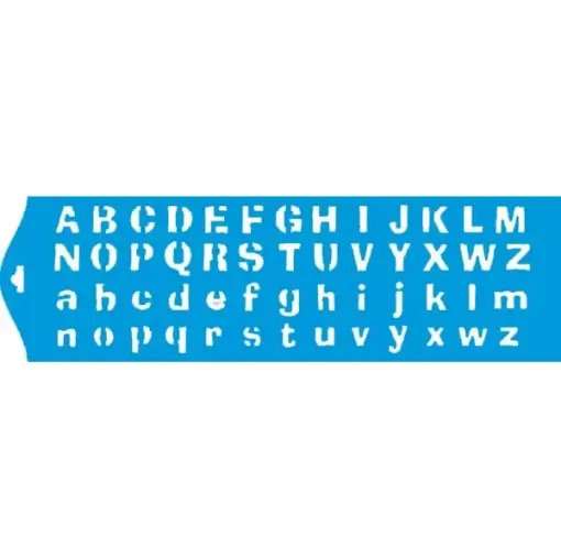 Imagen de Stencil marca "LITOARTE" 8 x28cms. cod. STE-032