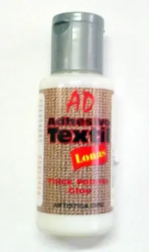 Imagen de Adhesivo textil lona jean "AD" *120 ml.