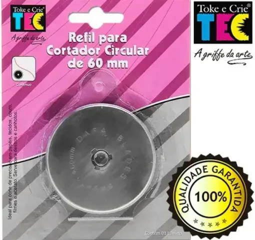 Imagen de Repuesto para cutter o cortador circular "TEC" de 60mm.