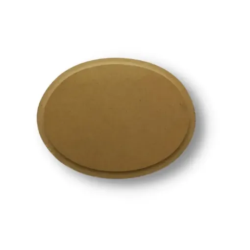 Imagen de Peana base de MDF de 5mms. de espesor con moldura forma ovalo ancho de 13*10cms. Nro.1