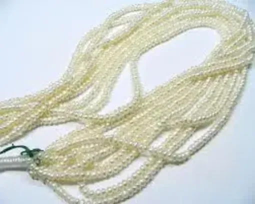 Imagen de Hilo de perlas Mall sueltas de 4mms 84cms. 268 unidades aprox varios colores