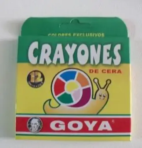 Imagen de Crayolas "GOYA" finas *12 colores