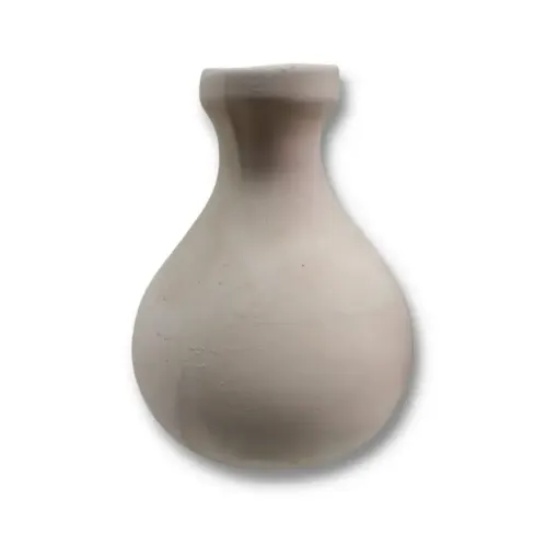 Imagen de Florero de ceramica de molde tipo botellon con boca redonda de 18*24cms. Nro.13
