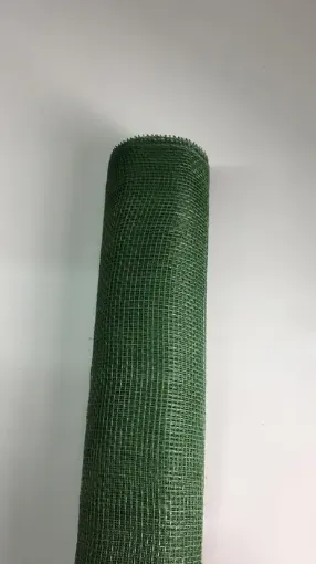 Imagen de Malla plastica decorativa en rollo de 53cms. MYLIN *5 mt. color verde oscuro