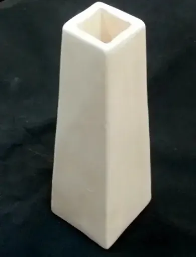 Imagen de Pieza de molde Florero piramide de ceramica mediano de 24cms