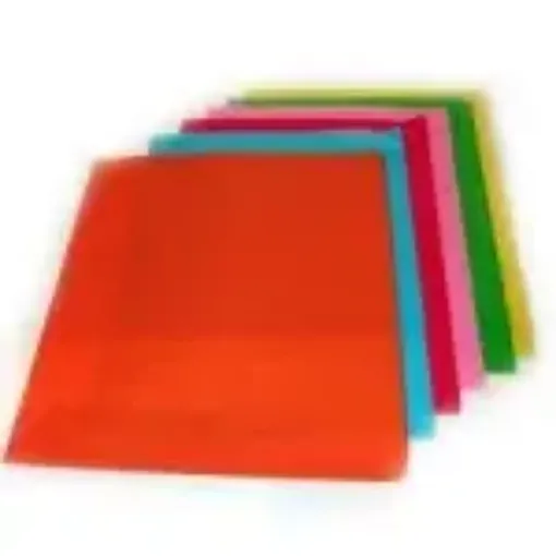 Imagen de Papel de seda o cometa colores pasteles 50x70cms en paquete de 5 unidades