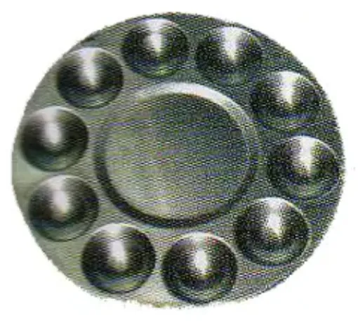 Imagen de Huevera gode metalica de aluminio con 10 cavidades "SINOFIRM" SFA061