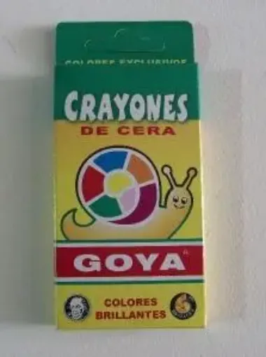 Imagen de Crayolas "GOYA" finas *6 colores