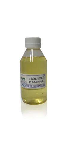 Imagen de Liquido de banana para diluir polvos metalicos o purpurinas LA CASA DEL ARTESANO en frasco de 200cc