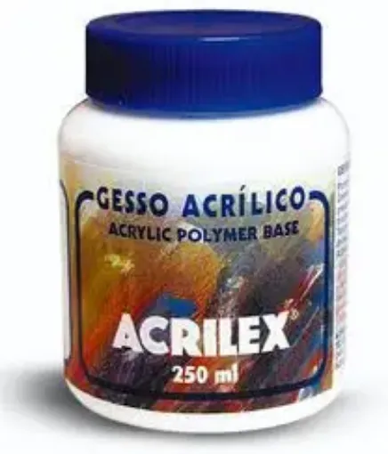 Imagen de Gesso acrilico ACRILEX en pote de 250ml