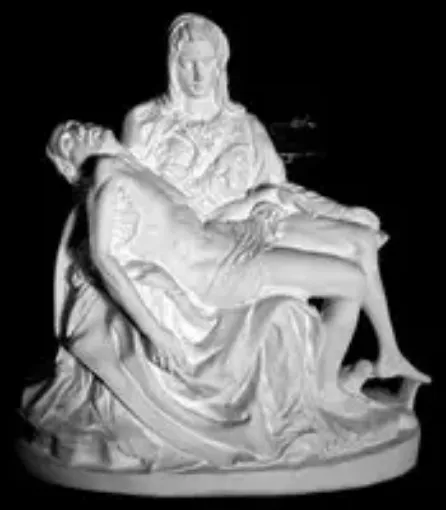 Imagen de Estatua La Piedad chica de 7x5x10cms