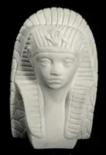 Imagen de Faraon con fondo de piedra de 12x5x17cms