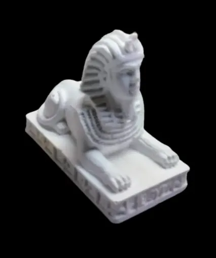 Imagen de Estatua egipcia esfinge leon 3x8x7cms