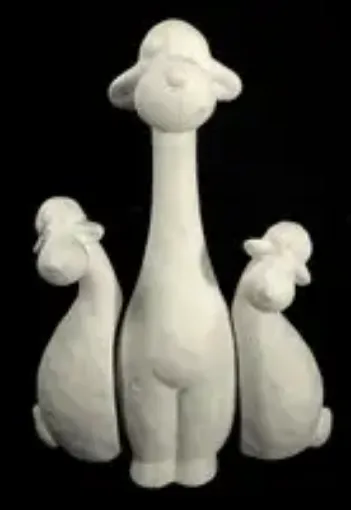 Imagen de Trio de ovejas country tres piezas