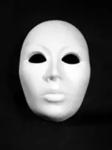 Imagen de Mascara hueca grande de 21x15cms