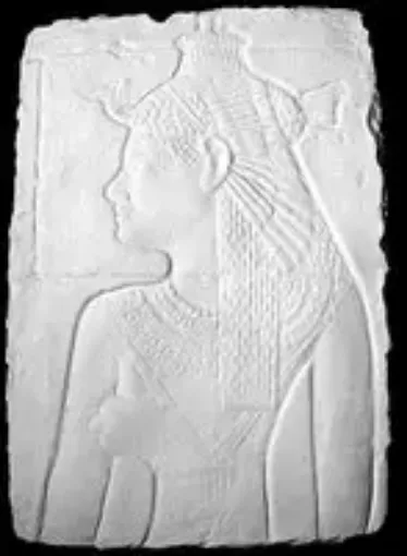 Imagen de Placa egipcia mujer 21x15cms