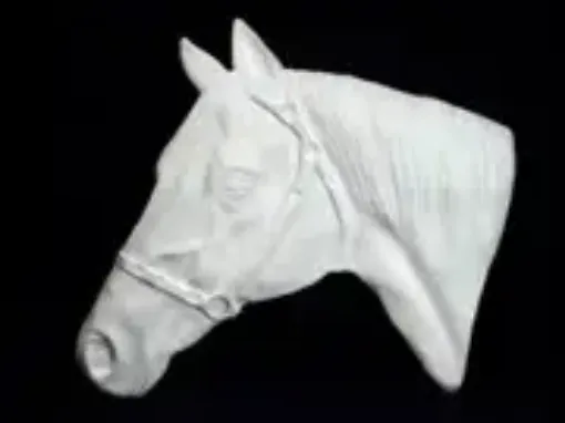Imagen de Cara de caballo chata grande izquierda de 26x23cms