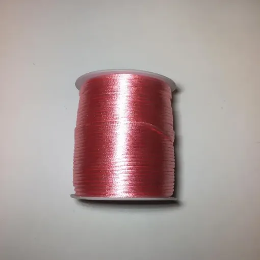 Imagen de Cordon de seda cola de raton de 2mms. *100mts. color rosado