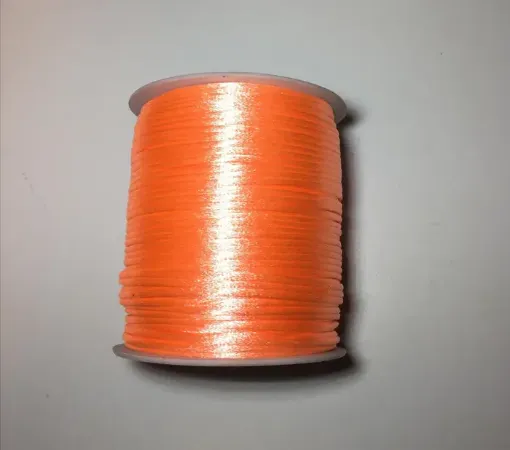 Imagen de Cordon de seda cola de raton de 2mms. *100mts. color naranja