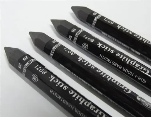 Imagen de Lapiz jumbo grueso todo grafito KOH-I-NOOR de grado - 4B