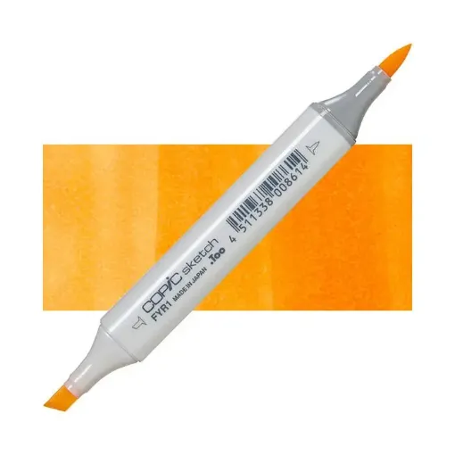 Imagen de Marcador profesional COPIC SKETCH alcohol doble punta color FYR1 Fluorescent Orange
