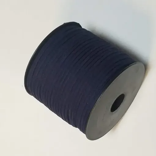 Imagen de Tiento simil cuero de 2mms. *90mts. color Azul Oscuro