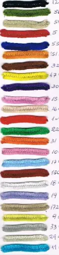Imagen de Chenil limpia pipas de colores de 30cms en paquete de 100 unidades Variedad de colores