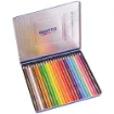 Imagen de Lapices de color "GIOTTO" SUPERMINA de 3.8mms en caja de metal de 24 colores