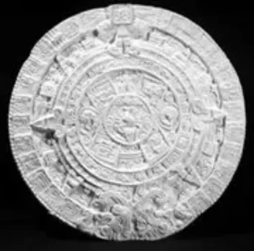 Imagen de Calendario azteca de colgar de 22cm