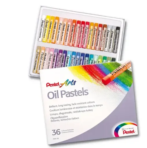 Imagen de Oleo pastel PENTEL en caja de 36 colores