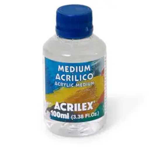 Imagen de Medium para Acrilico "ACRILEX" en frasco de 100ml