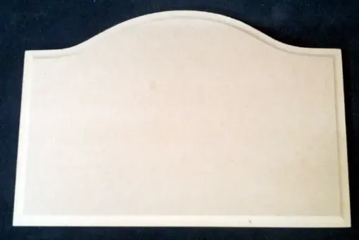 Imagen de Peana base de MDF de 5mms. de espesor forma cupula de 10*7cms. Nro.1
