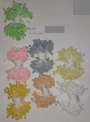 Imagen de Pistilos grandes tipo flor en atado  90772/ - Marfil