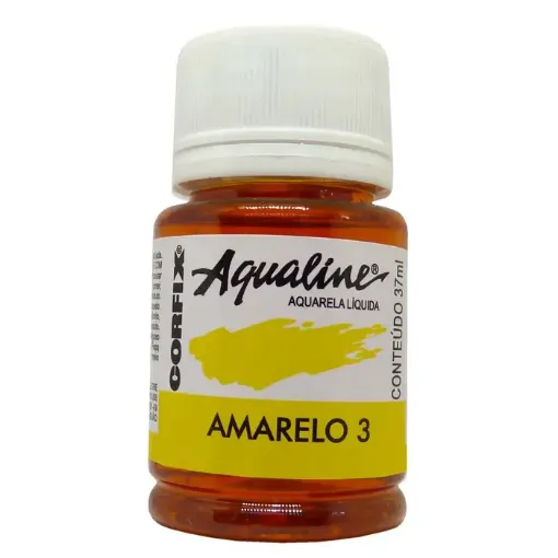 Imagen de Acuarela liquida profesional "CORFIX" Aqualine *30ml color Amarillo 03
