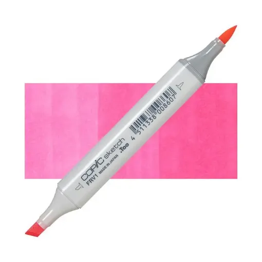 Imagen de Marcador profesional COPIC SKETCH alcohol doble punta color FRV1 Fluorescent Pink