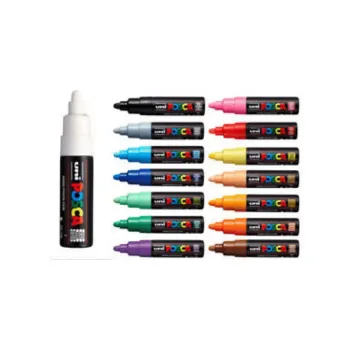 Rotuladores Básicos Lettering punta pincel color pastel y fluorescente  punta 4mm