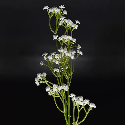 Imagen de Vara de ilusion de silicona de 60cms Con 80 flores color blanco