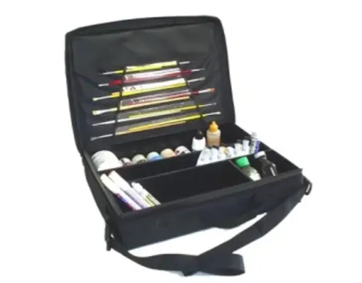 Imagen de Valija o maleta para pinturas y pinceles "CARANMO" MASTER de 40x31x9cms. color Negro