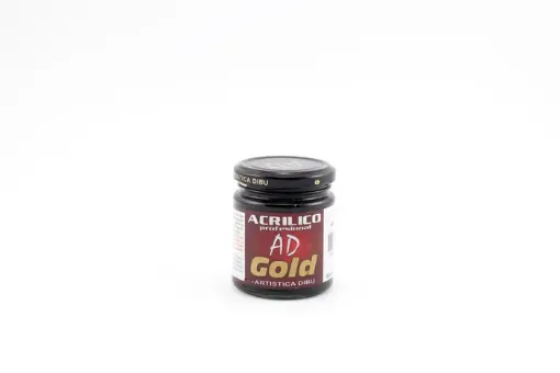 Imagen de Acrilico profesional Gold "AD" x200ml aprox Grupo 1 color Negro Oxido 198