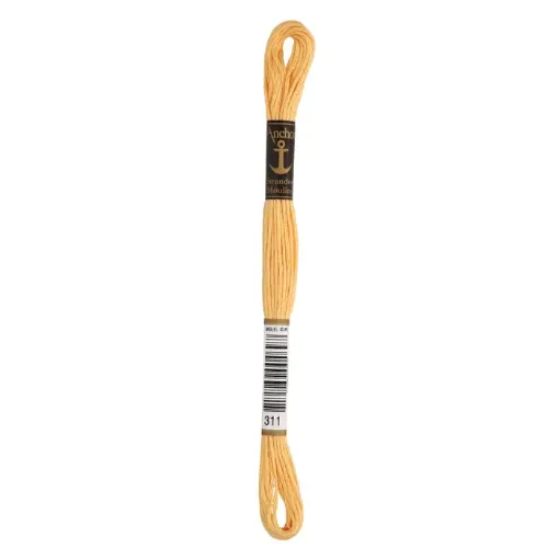 Imagen de Hilo de bordar 100% algodon Mouline ANCHOR 8mts. color 0311