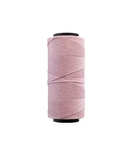 Imagen de Hilo cordon encerado fino 100% polyester 2 cabos cono de 100grs 150mts SETTANYL color 0362 lila claro