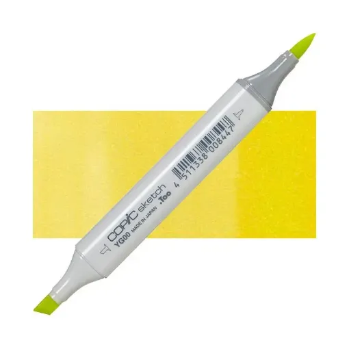 Imagen de Marcador profesional COPIC SKETCH alcohol doble punta color YG00 Mimosa Yellow 