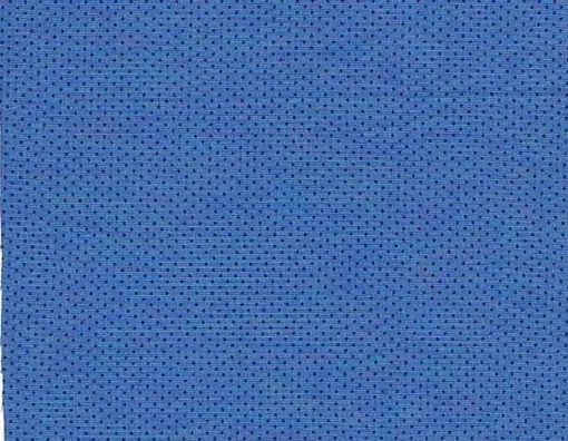 Imagen de Tela para Patchwork 100% algodon de 49*49cms. cod.30645/15 puntitos negros fondo azul