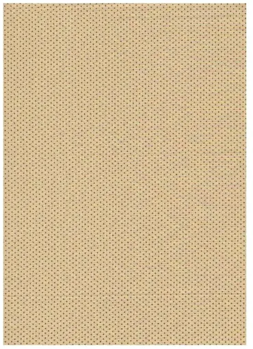 Imagen de Tela para Patchwork 100% algodon de 49*49cms. cod.30645/14 Puntos marrones fondo beige