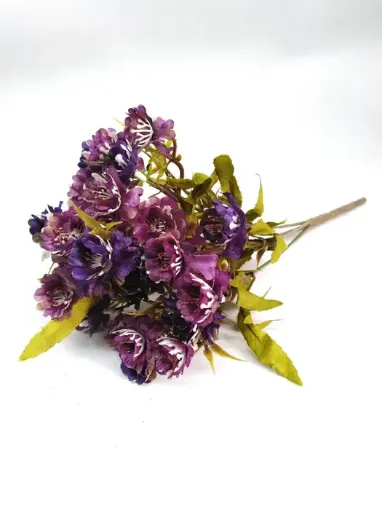La Casa del Artesano-Ramo de anemonas *35 flores de 28cms. color violeta