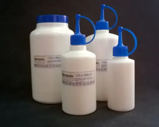 Imagen de Cola vinilica adhesivo vinilico profesional con tapa azul "LA CASA DEL ARTESANO" x250grs