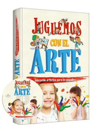 Imagen de Libro Juguemos con el Arte Educacion artistica para chicos 200 paginas de 24x34cms. con CD interactivo incluido