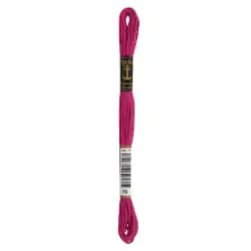 Imagen de Hilo de bordar 100% algodon Mouline ANCHOR 8mts. color 0089 purpura