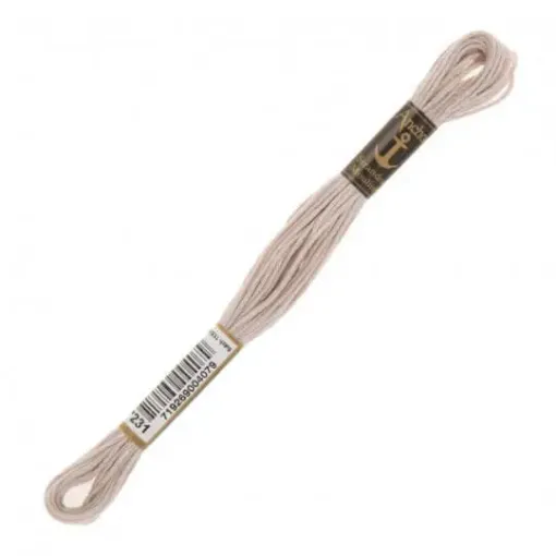 Imagen de Hilo de bordar 100% algodon Mouline ANCHOR 8mts. color 0231